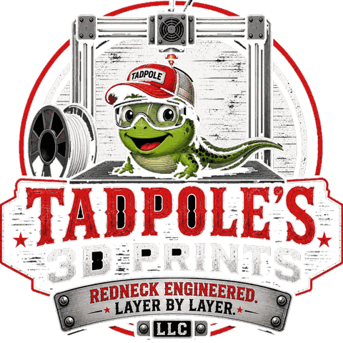 Tadpole's 3D Prints logo