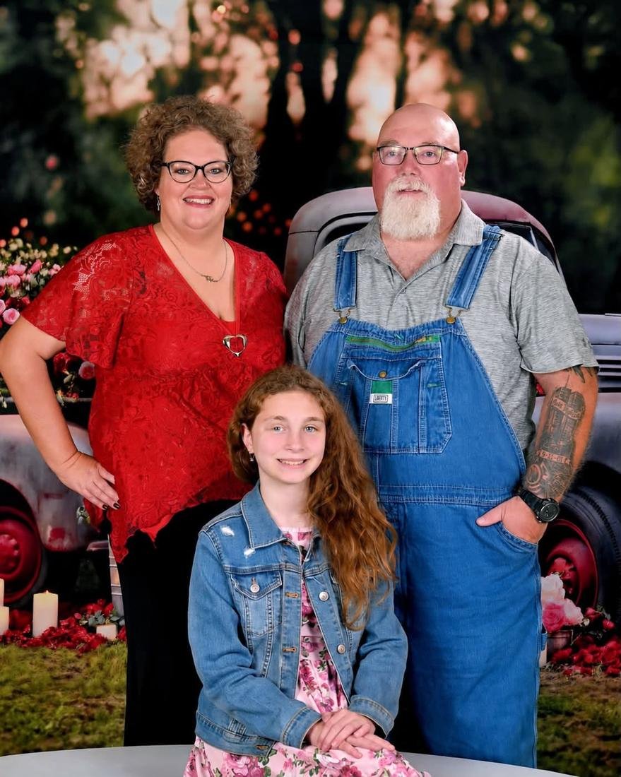 Wayne, Kayla and Lily Davenport of Tadpole's 3D Prints